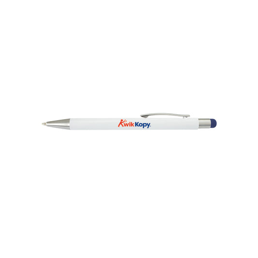 Lancer Stylus Pen - White Barrel.